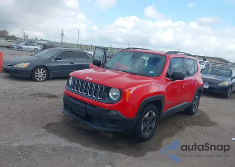 2017 Jeep Renegade Sport Fwd from USA, damaged, VIN ZACCJAABXHPF76653
